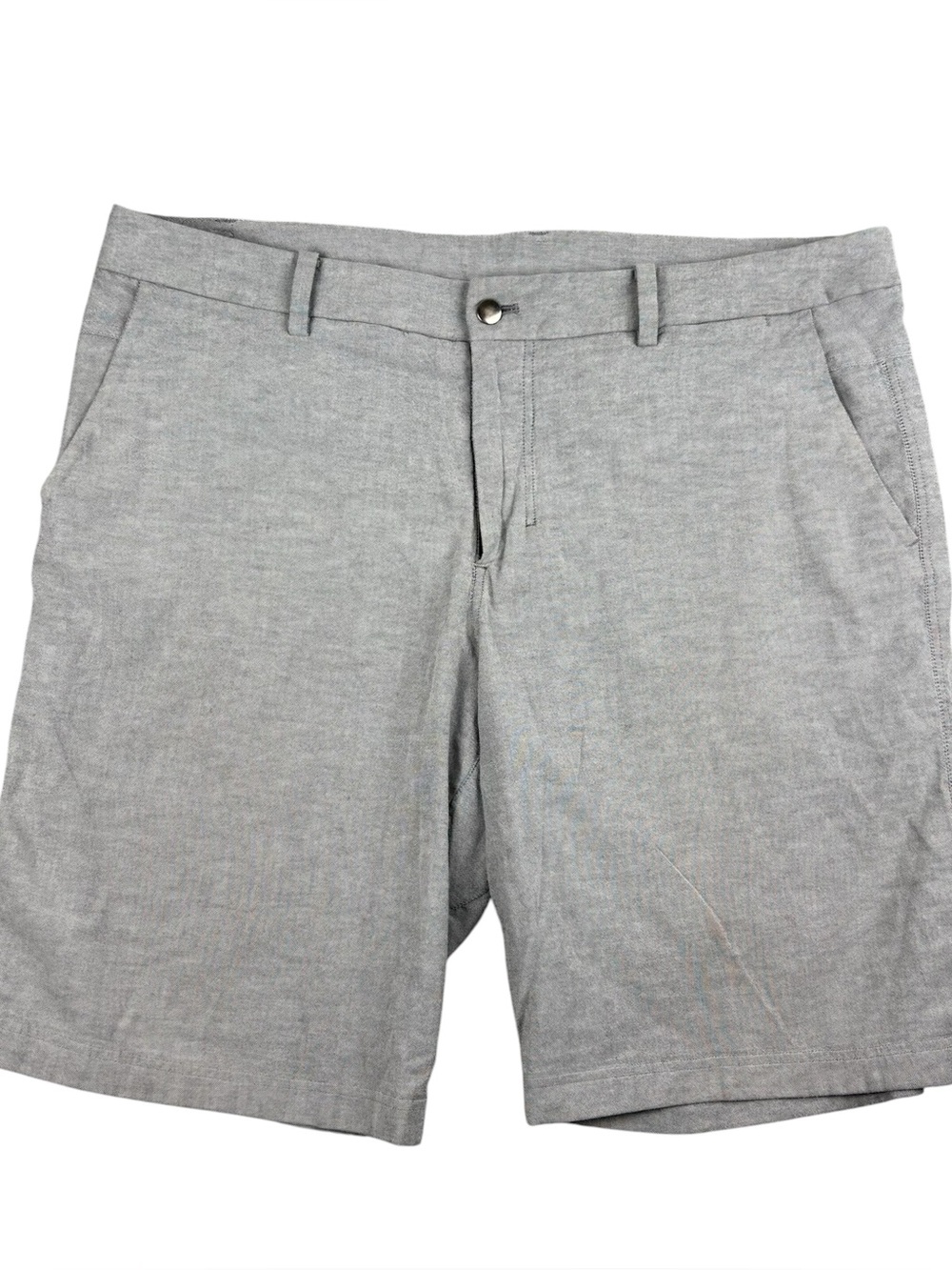 lululemon athletica Gray Men's Flat Front Shorts